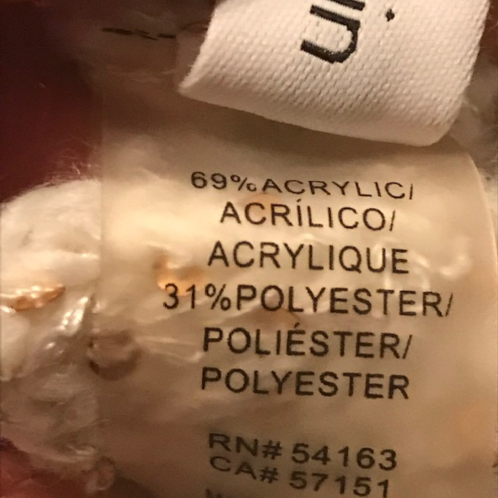 Calvin Klein Hand Warmers with Gold Sequence - Picture 4 of 5